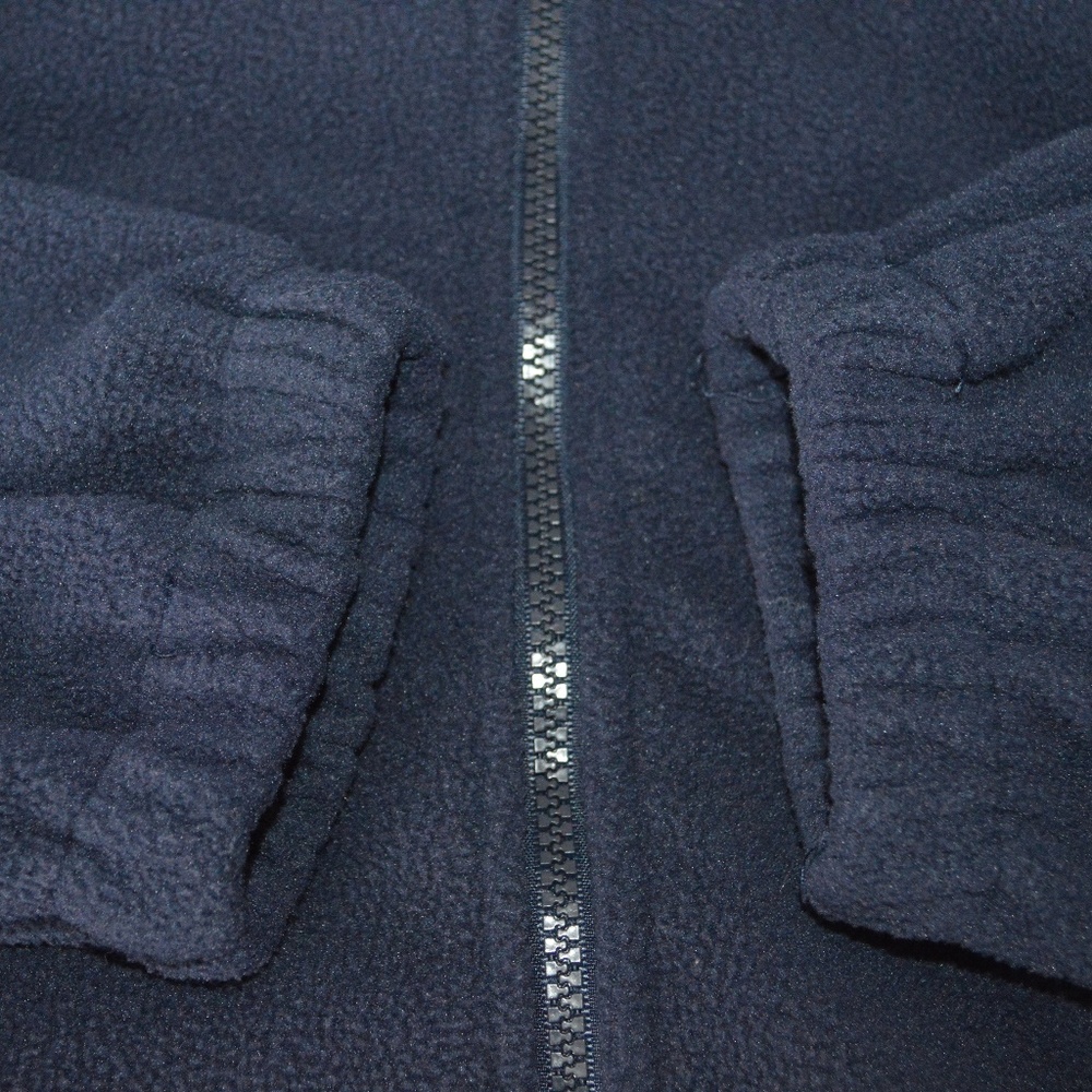 Woman's Size XL Navy Fleece Jacket - Picture 5 of 6